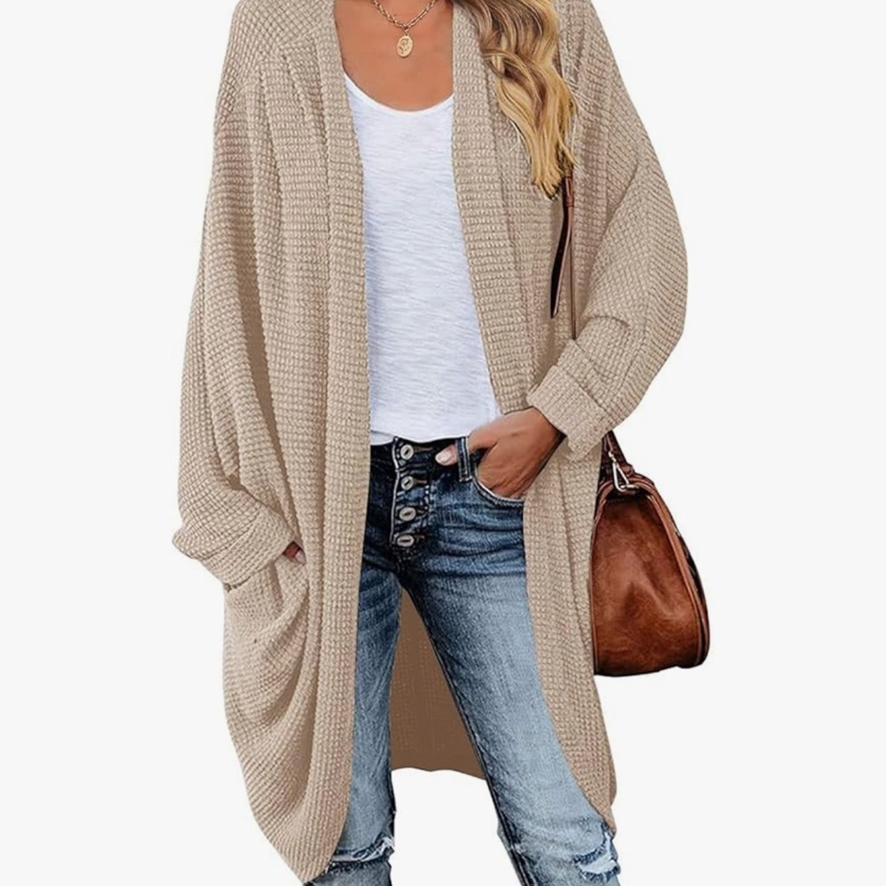 Cozy Beige Women's Cardigan